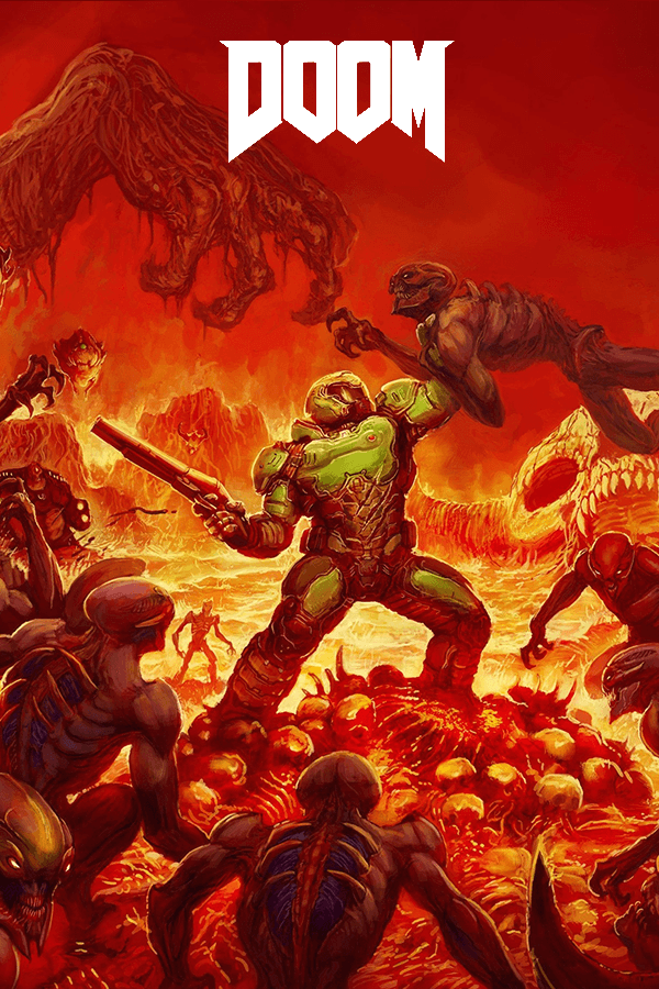 DOOM (2016) cover