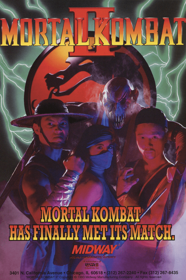 Mortal Kombat 2 cover