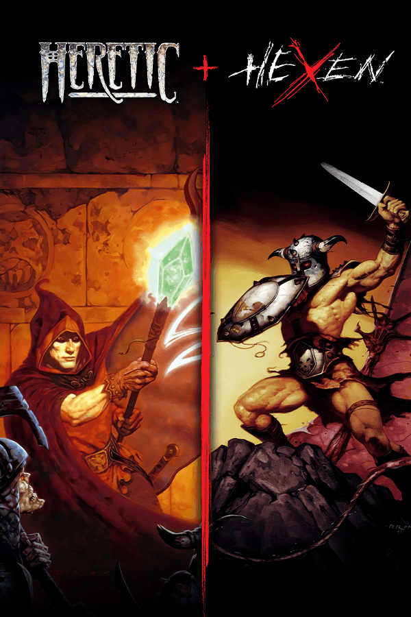 Heretic + Hexen cover